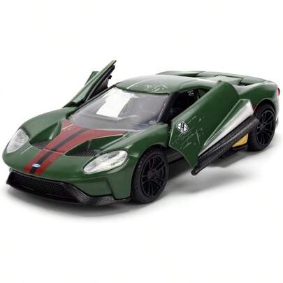 Jada Toys 2017 GT Vehículo de Metal, Modelo de Coche Deportivo de Película a Escala 1:32, Réplica de Vehículo de Carreras Inspirado en la Galaxia, Coche de Colección de Metal Detallado, Colección de Fans, Juguete de Vehículo de Ciencia Ficción, Idea de Regalo para Coleccionistas de Películas