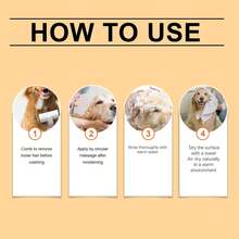 Sampo Hewan Peliharaan (300g) Pembersih Lembut untuk Rambut Kucing & Anjing, Lembut & Halus, Sampo Anti Kusut - 300ml - View 6