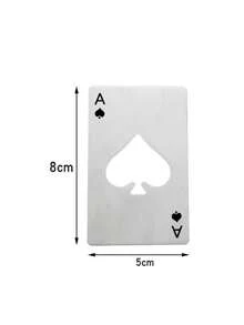 Halloween Spades A Poker Bottle Opener Personalized Pattern - View 11