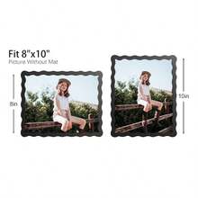 Mosearon 3pcs/1pc Wavy 30x40cm Photo Frame, 12x16in Certificate Frame, A4 Poster Frame, A4 Art Frame, Acrylic Transparent Panel, Suitable For Living Room, Bedroom, Office, Gallery Wall Decor - 1515 Wavy - View 22