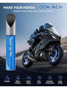 Paint Touch-Up Pens - Plvora Matte Black Metallic - View 3
