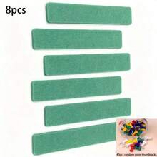 4pcs Long Strip Felt Board Self-Adhesive, Bulletin Bar Wall Decor, Mini Message Board For Home Office Dorm, Removable Photo & Note Holder (Give Away 5 Thumbtacks) - Felt Message Board - View 18