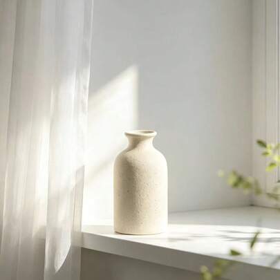 1pc 2D Minimalist Acrylic Vase, Dining Table Decor, Wedding Decoration, Nordic Style Home Living Room Decor Ornament, Vase, Home Decor, Vase, Table Flower, Desktop Decoration Glass Vase
