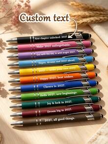 2027 Personalized Touch Stylus Pen – Customizable Logo, Bulk Engraving, Suitable For Holiday Gifts, Christmas, Halloween - Sets - View 6
