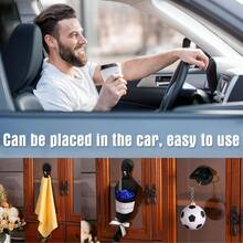 Car Suction Cup Clips With Strong Adhesive For Mounting Sunshades, Curtains, And Tickets On Windows And Windshields. Made From Durable Plastic, These Holders Can Be Removed Without Leaving Any Residue And Are Suitable For Universal Use - Multicolor - View 11