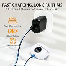 2-In-1 Electric Nail Clipper And Polisher, 3-Speed Adjustable Speed With LED Lights, Anti Pinch Design And Dust Collector - USB Charging, Long-Lasting Battery, Professional Nail Tool, Suitable For All Ages, Ideal For Daily And Holiday Gifts - 多色 - 查看 7