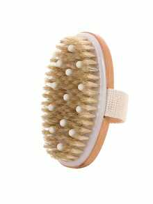 Soft Exfoliating Massage Bath Brush With Detachable Pocket, Creative Bath Set, Back To School, Dry Brushing, Travel, Massage, Scrubbing, Body Scrub - View 13