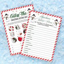 40/20cps/Christmas Tree Game, Christmas Candy Mini Game, Christmas Party Supplies, Suitable For Team Building Activities And Family Party Games, Winter Theme Events, - Christmas - View 7