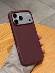 CteGlodrix Luxury Tech-Inspired Woven Texture Tactile Shockproof Phone Case, Compatible With IPhone 17 Pro Max/16 Pro/15/14/13/12/11, Minimalist Solid Color Matte Anti-Scratch Soft Shell - Black - View 12