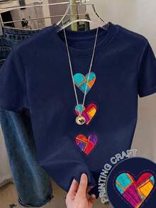 Amiam Bmian Women T-Shirts - 藏蓝色 - 查看 1