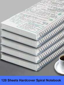 A5/B5/A4 Grid Spiral Elastic Band Flip Notebook/Memo Pad Back To School Student Supplies - A - View 1
