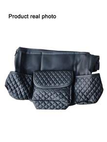 1pc Car Seat Back Storage Bag Mesh Pocket Car Organizer Hanging Bag For Bags And Supplies (Due To Different Production Batches, There May Be Some Color Differences;) - A - View 11