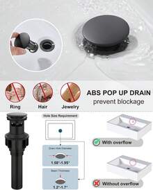 Basin Faucets - Schwarz - Übersicht 8