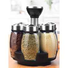 Spice & Pepper Shakers - Black - View 1