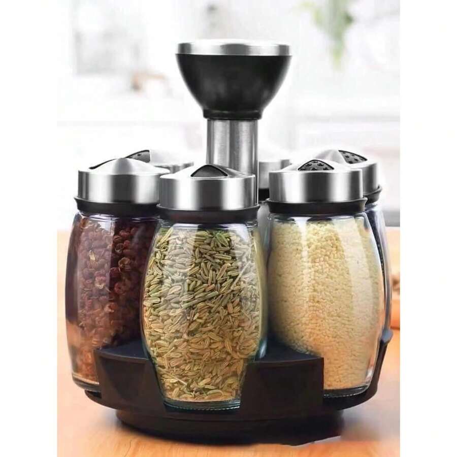 Spice & Pepper Shakers - Black - View 1