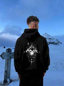 Y2kHooded Sweatshirt For Men - Printed Hoodies For Menmicheal Jackson - Black - View 2