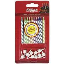 10 Magical Colorful Birthday Candles - 1PC - View 1