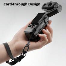 Ambitful DP03 Magnetic Mount Bracket, Foldable Expansion Adapter Base Compatible With D JI Osmo Pocket Series, Multi-Hole Cold Shoe Extension Fixed Holder - View 11