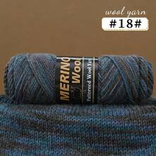 4pcs 400g Merino Knitted Yarn, Sectional Dyed, Medium Weight, Knitting Yarn For Handmade Sweaters, Cardigans, Hats, Shawls - 4-piece Pack - View 13