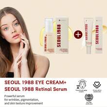 Creme Anti-Rugas para os Olhos | Conjunto de Cuidados com a Pele com Soro para os Olhos, Elimina Bolsas e Olheiras - Retinol - Visão 3