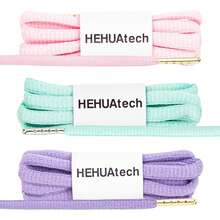 3 Pairs Metal-Tipped (0.24 Inch) Half-Round Shoelaces For Daily Replacement, DIY Decoration, Multiple Colors Available - 3 Pairs Half-round Shoelaces-b469/B662/B644 - View 11