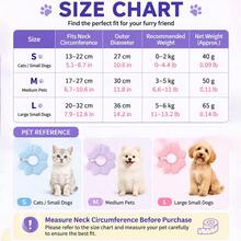 Soft Petal Pet Recovery Collar, Adjustable Elizabeth Collar, Suitable For Cats And Small Dogs, Anti-Licking Anti-Scratching Protective Cone - View 2