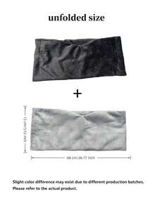 1/2pcs Weighted Velvet Eye Mask: Effective In Relieving Eye Fatigue. Made Of Lightweight, Breathable Material, It Can Effectively Block Light. Perfect For Students, Office Workers, And Travelers. Whether For Naps, Overnight Rest, Home Relaxation, Or Long-Distance Travel, It's An Excellent Choice. Absolutely A High-Quality Product To Improve Sleep Quality. - Multiple Styles - View 15