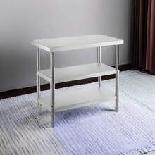 Patio Bar Tables - White - View 2