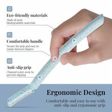 Ennva Dermaplane Razor For Women | Face Razor & Eyebrow Trimmer | Multipurpose Facial Hair Removal Tool With Disposable Blades, 6Pcs​ - 6pcs - View 5