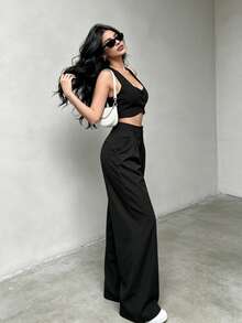 Women Two-Piece Outfits - Black - View 7