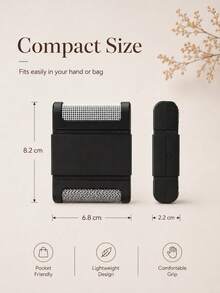 Double-Sided Manual Fabric Lint Remover And Pet Hair Remover, Portable And Easy To Use, Suitable For Sofas And Sweaters, Reusable, Designed To Care For Your Clothes - Multicolor - View 9