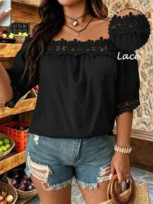 Women Plus Wedding Other Wear - Black - View 1