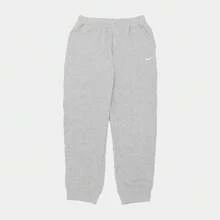 Nike Elastic Waist Cuff Fitness Sports Pants Men's Style-528717-063 - Light Grey - View 6