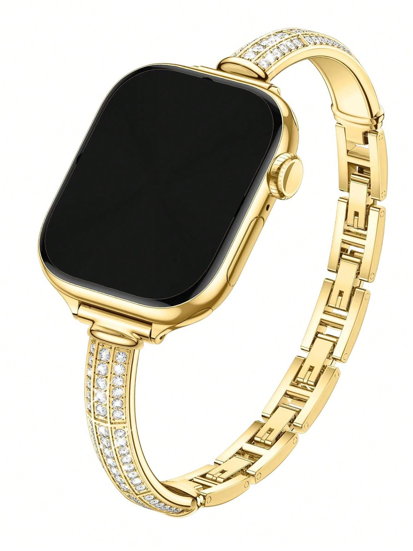 1pc Women's Rhinestone Bracelet Watch Band, Compatible With Apple Watch S11/S10/9-1 And Ultra Se, Suitable For 38/40/41/42/44/45/46/49mm Dial