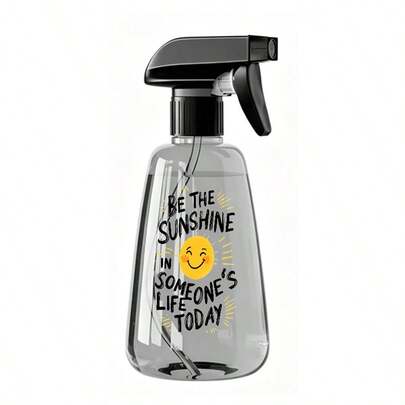Multifunctional Watering Can - Be The Sunshine In Someone's Life Today Sticker Spray Bottle - Plant Care, Cleaning, Hair Styling And Household Disinfection - 2-Gear Adjustable, Refillable Mist Sprayer, Leak-Proof Press-Type Empty Bottle, Suitable For Home, Salon And Hotel
