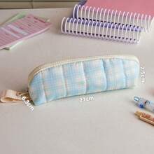 Japanese Minimalist Milk Candy Style Pencil Case, Student Girl Lightweight Soft Stationery Storage Bag - Multicolor - View 8