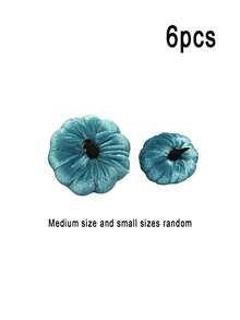 15/6/1pc Blue Artificial Pumpkin Plant, Autumn Thanksgiving Party Halloween Decoration Fake Plant, Artificial Plant Pumpkin Set, Suitable For Home Kitchen Fireplace Mantel Porch Outdoor Decoration, Wedding Table Centerpiece Decoration, Harvest Festival Autumn Decoration, School Supplies - Gray-blue - View 8