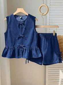 Tween Girls Extended Size Sets - Khaki - View 1