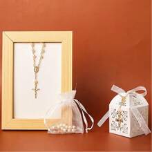 15/60/150pcs Mini Rosary Beads, 11.99cm Long, Suitable For First Communion, Baptism, Confirmation, Birthday And Other Occasions - Holiday Gift, Wedding Gift | Simple Rosary | Rosary Beads - A - View 6