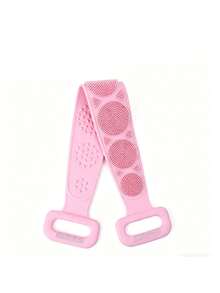 1 pezzo Spazzola da bagno di colore casuale, pulizia completa del corpo senza angoli morti, setole morbide che esfoliano delicatamente e rimuovono la pelle morta, uso asciutto e bagnato per la pulizia e la cura, massaggio della pelle, unisex - multicolore - Visualizzare 11