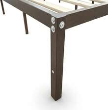 Bed Frames - Coffee Brown - View 6