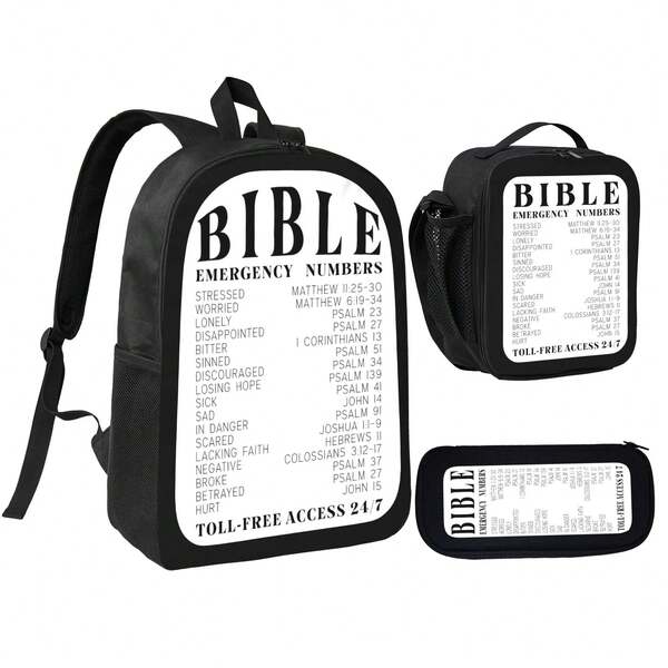1k+ Sold Back To School Essential Student Backpack, Unisex Fashion Backpack, Insulated Lunch Bag, Pencil Case, Minimalist Lightweight Backpack, Outdoor Travel Bag, Multi-Compartment Casual Bag, Storage Bag, Travel Bag, Laptop Bag, Business Commute Travel Essential