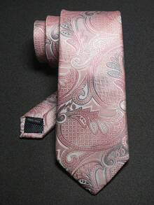 Cà vạt nam phong cách vintage họa tiết Paisley dệt jacquard, cà vạt dệt cao cấp cho đám cưới và trang phục công sở lịch sự - Nhiều màu - Xem 11