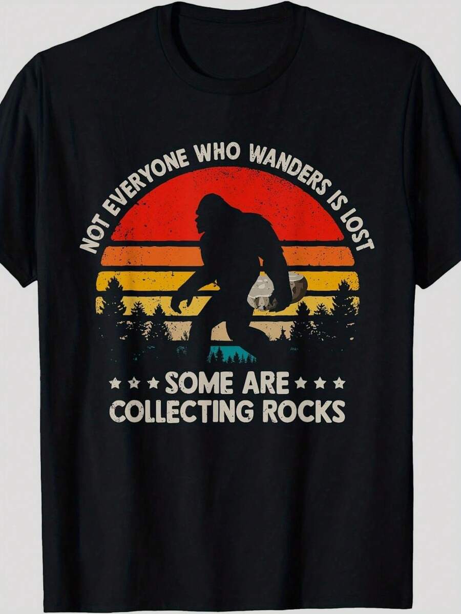 Camisetas de hombre - Negro - Ver 1