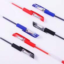 15pcs European Standard Neutral Carbon Office Pens 0.5mm Bullet Tip Red Blue Black Student Stationery Back To School - Pen - View 4