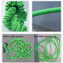Expandable Garden Hose - Lightweight Anti-Tangle High Pressure Car Wash, Lawn Watering And Outdoor Cleaning With Adjustable Nozzle, Available In 25FT/5M, 50FT/12M, 75FT/18M And 100FT/25M Lengths - Cloth Water Pipe - View 2