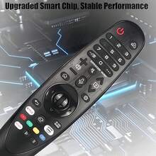 MR20GA AKB75855501 紅外線遙控器，適用於 LGTV AN-MR650A Rx ZX WX 系列（無語音、無滑鼠功能） - 查看 1