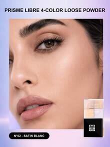 Givenchy 纪梵希 PRISME LIBRE 四色散粉 - N°02 - 缎光白 - 4*1克/总计 0.14盎司 - mini #2 - 查看 9