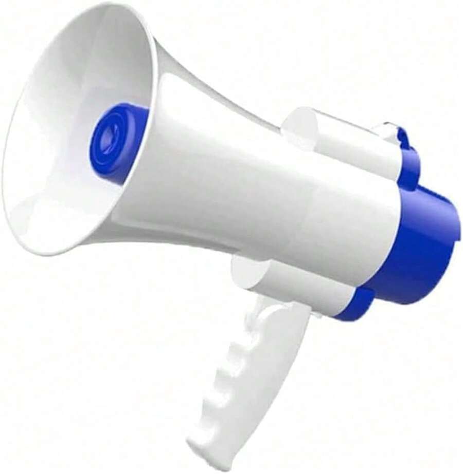 Megaphones - Blue - View 1