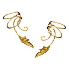 Romantic Natural Style Dangle Earrings, Fashionable Accessories For Women's Shopping And Party, Birthday Gift For Girlfriend And Best Friend - Gold - View 1